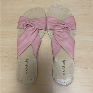 Long Tall Sally leather sandals NEW size 13